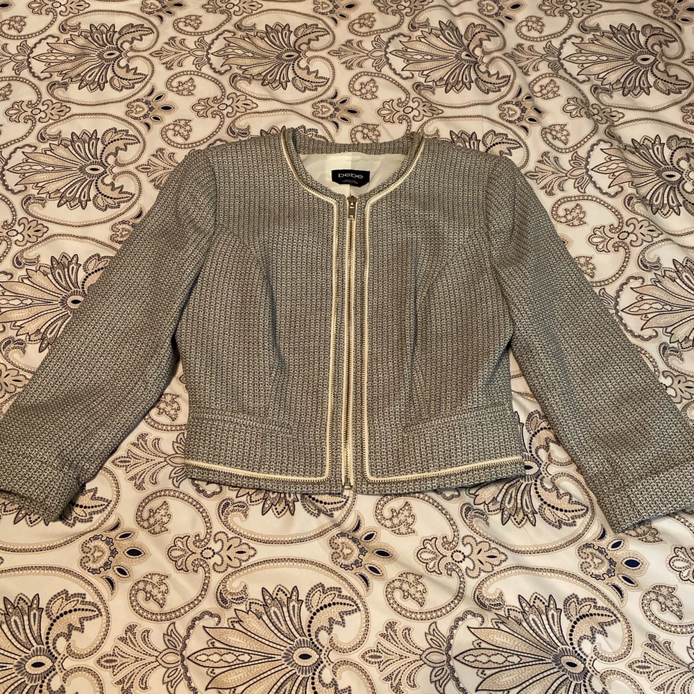 Bebe cropped jacket